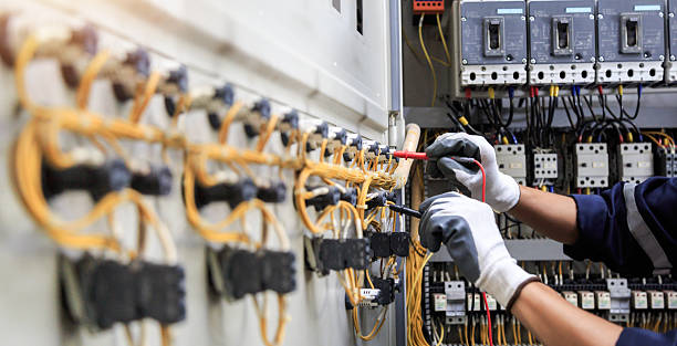 Professional Electrician technician working in Newington Forest, VA